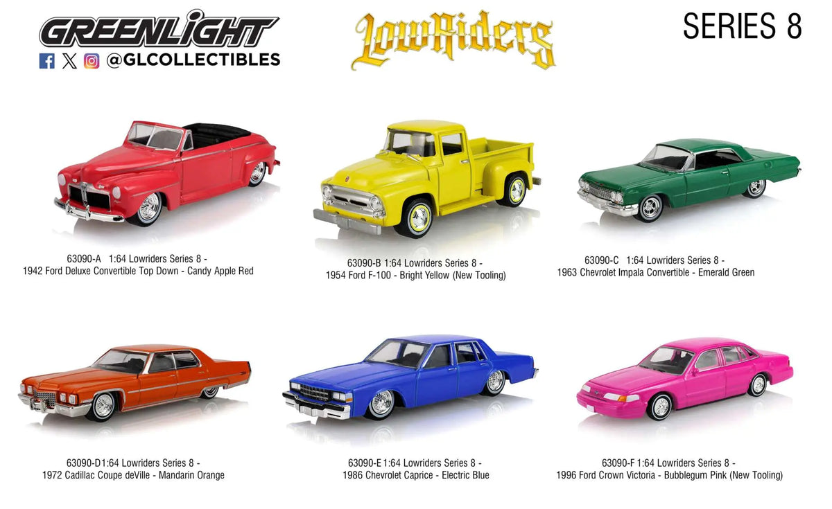 Shop Greenlight Collectibles: California Lowriders Series 8| Now