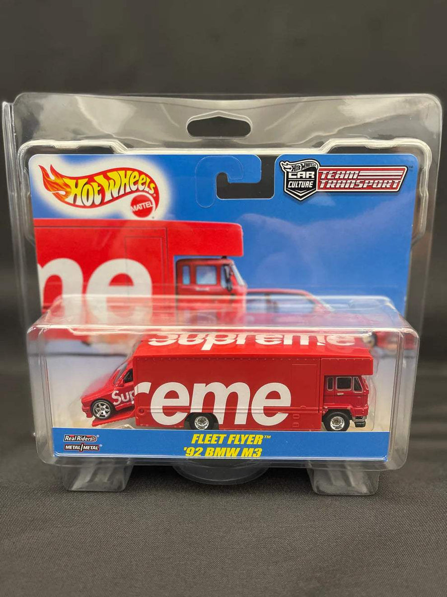 SUPREME ミニカー 19SS Hot Wheels Fleet Flyer Hot Wheels x Supreme Fleet Flyer + 1992 BMW M3 Red - 19SS | eBay