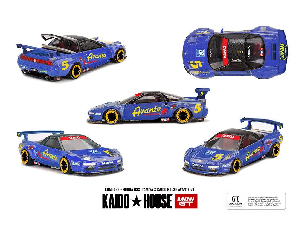 Kaido House x Mini GT Honda NSX Tamiya X Kaido House Avante V1