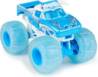 Monster Jam, Official Fire and  Ice Grave Digger and El Toro Loco Die-Cast Monster Trucks