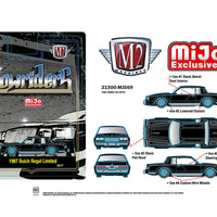 Preorder) M2 Machines 1:64 1987 Buick Regal Limited Lowriders – Mijo Exclusives