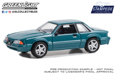 The Drive Home to the Mustang Stampede Series 1 - 1992 Ford Mustang LX 5.0 - Deep Emerald Green