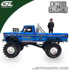 Rare Bob Chandler Figurines Edition Bigfoot #1 Monster Truck 48 Inch tires 1:18 Now Then & Forever Collectibles