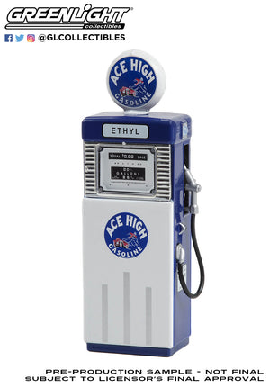 1:18 Vintage Gas Pumps Series 14 - 1951 Wayne 505 Gas Pump Ace High Gasoline