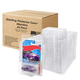 24 Pack Sterling Protector Case Mainline Protectors  Fits Card Size 6.5” x 4.25"