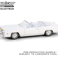 1976 Cadillac Eldorado Convertible – White with Bull Horns Hood Ornament (Hobby Exclusive)