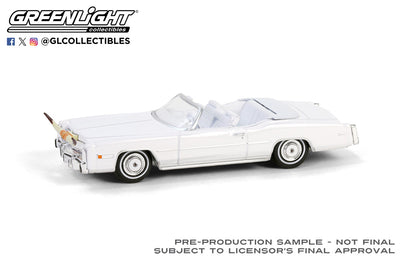 1976 Cadillac Eldorado Convertible – White with Bull Horns Hood Ornament (Hobby Exclusive)