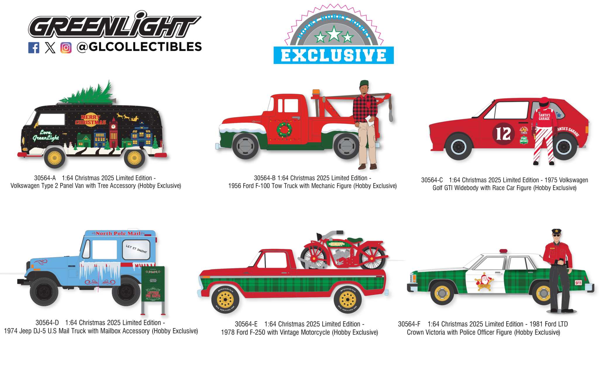 Greenlight 1:64 Christmas 2025 Limited Edition (Hobby Exclusive