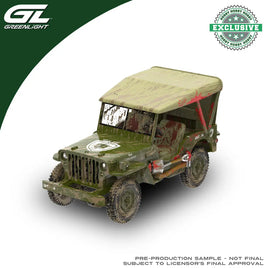 Greenlight Collectibles Halloween Monster Edition -1940 Willys MB Jeep - Zombie Tribute (Hobby Exclusive)