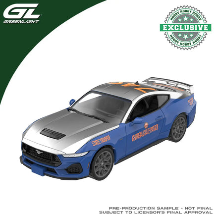 Greenlight  2024 Georgia State Patrol Ford Mustang (Hobby Exclusive) Now Then & Forever Collectibles