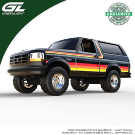 GREENLIGHT COLLECTIBLES 1:64 1996 Ford Bronco XLT - Sunset Stripes (Hobby Exclusive) Now Then & Forever Collectibles