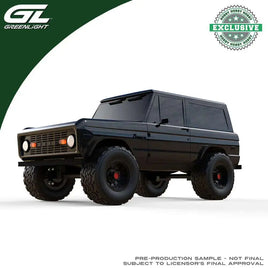 GREENLIGHT COLLECTIBLES 1:64 1977 Ford Bronco - Blackout (Lifted) (Hobby Exclusive) Now Then & Forever Collectibles