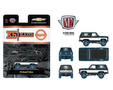 M2 Machines 1:64 1973 Chevrolet K5 Blazer Special Edition – Hobby Exclusive 31500-HS95 Now Then & Forever Collectibles