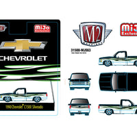 (Preorder) M2 Machines 1:64 1990 Chevrolet C1500 Silverado Custom – Mijo Exclusives Limited Edition