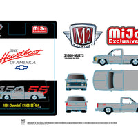 (Preorder) M2 Machines 1:64 1991 Chevrolet C1500 Ss 454 Pickup Truck Limited Edition – Silver – Mijo Exclusives