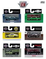 M2 Machines 32500 SERIES, RELEASE 107 Set of 6 Cars Now Then & Forever Collectibles