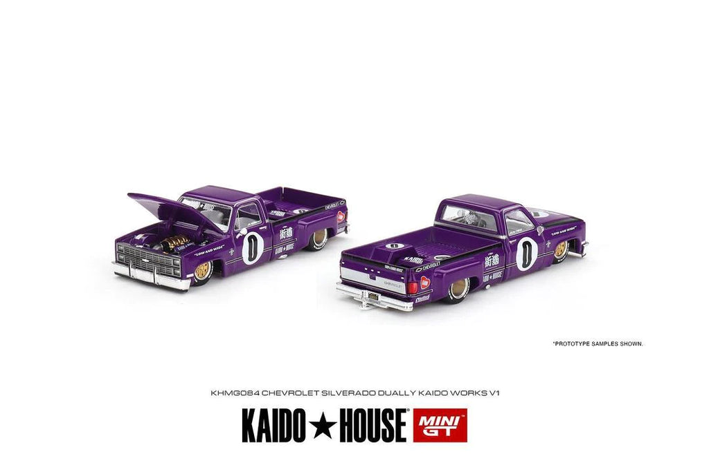 Chevy Silverado Dually Kaido Works V1 Kaido House x Mini GT 084