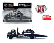 (Preorder) M2 Machines 1:64 Auto-Haulers 1956 Ford COE & 1932 Ford 3 Window Coupe -Matted Black – Mijo Exclusives