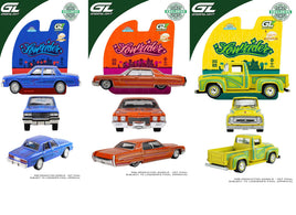 Greenlight Collectibles Low Riders Sergio Rocha Collaboration (Hobby Exclusive) 3 Car Bundle