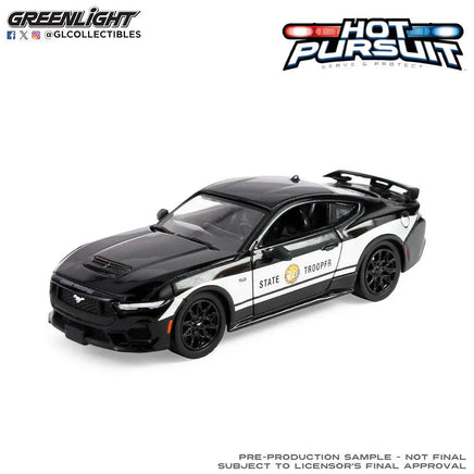 Greenlight Hot Pursuit Series 48 - 2024 Ford Mustang - North Carolina State Highway Patrol Now Then & Forever Collectibles