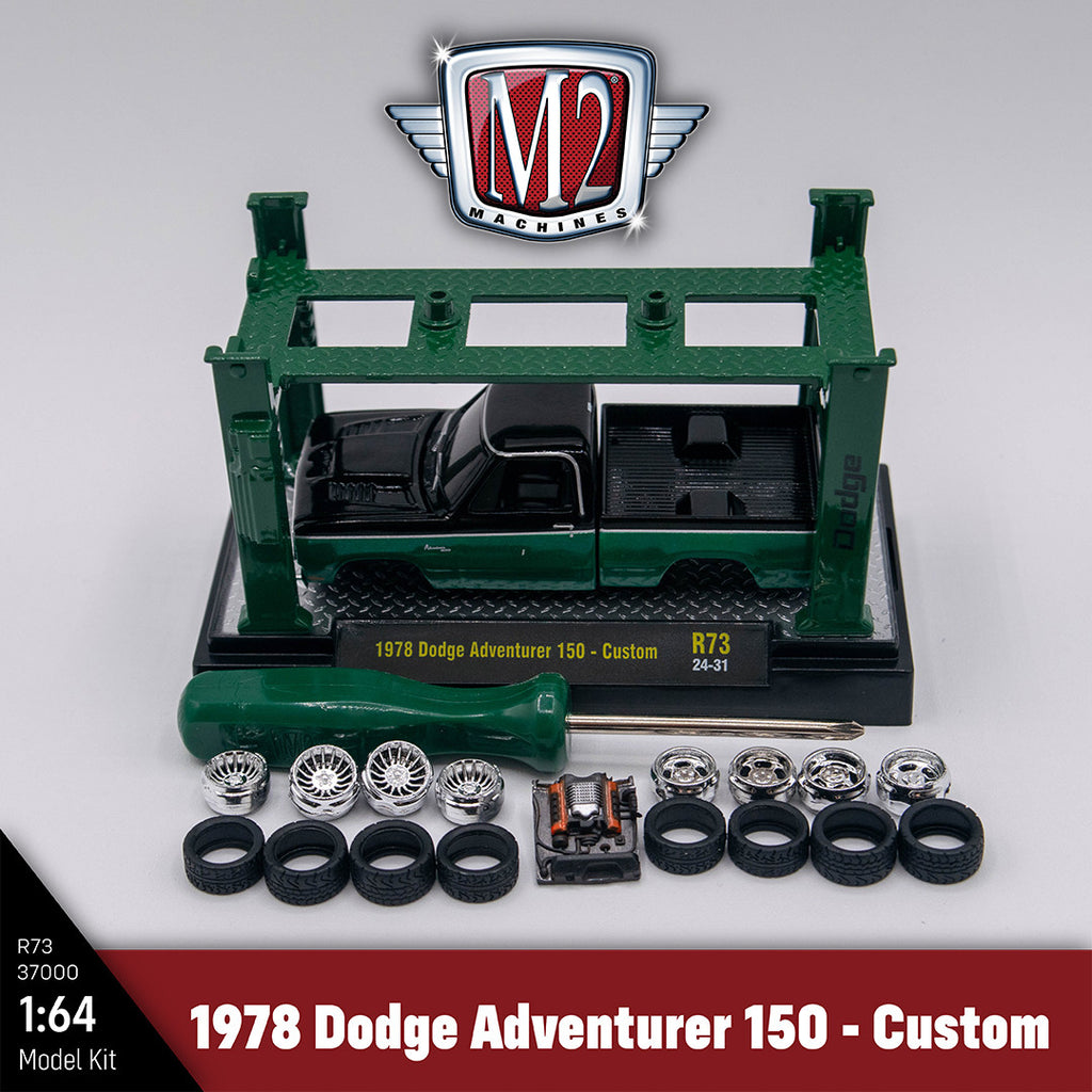 Preorder M2 Machines Model Kits #73 - 1978 Dodge Adventurer 150 -ETA Jan2025