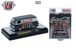 M2 Machines Coke Premium 52500 Series (52500-A65) - 1965 Ford Econoline Van