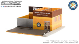 Greenlight 1:64 Mechanic's Corner Series 9 - Hot Pursuit Central Command - Florida Highway Patrol Now Then & Forever Collectibles
