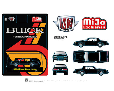 Preorder) M2 Machines 1:64 1987 Buick Grand National Custom – Mijo Exclusives