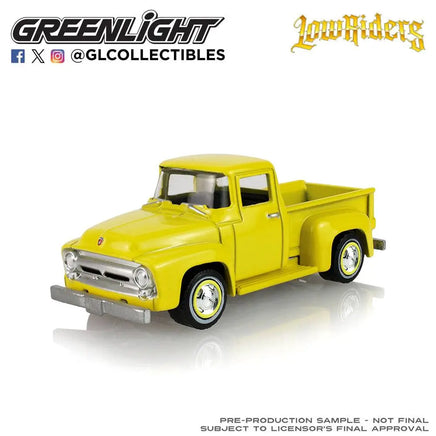 Greenlight 1:64 Lowriders Series 8 - 1954 Ford F-100 - Bright Yellow (New Tooling) Now Then & Forever Collectibles