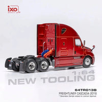 IXO MODELS 2018 Freightliner Cascadia 2 Truck  Bundle  RED  & White w/ Stripes