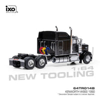 IXO MODELS 1990 Kenworth W900 - Black NEW CASTING Now Then & Forever Collectibles