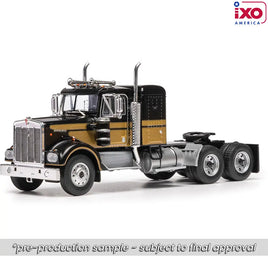 Ixo Models 1:64 1970 Kenworth W925 SMALL SLEEPER - Black and Gold Now Then & Forever Collectibles