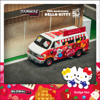 Preorder) Tarmac Works 1:64 Dodge Van Hello Kitty Food Truck- White – MiJo Exclusives