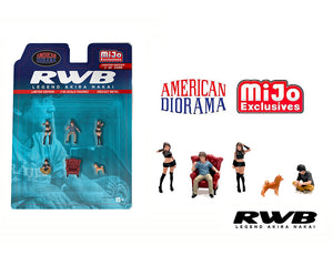 American Diorama 1:64 Figures Metro Girls – Mijo Exclusives