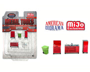 (Preorder) American Diorama 1:64 Metal Tools Set B – Mijo Exclusives