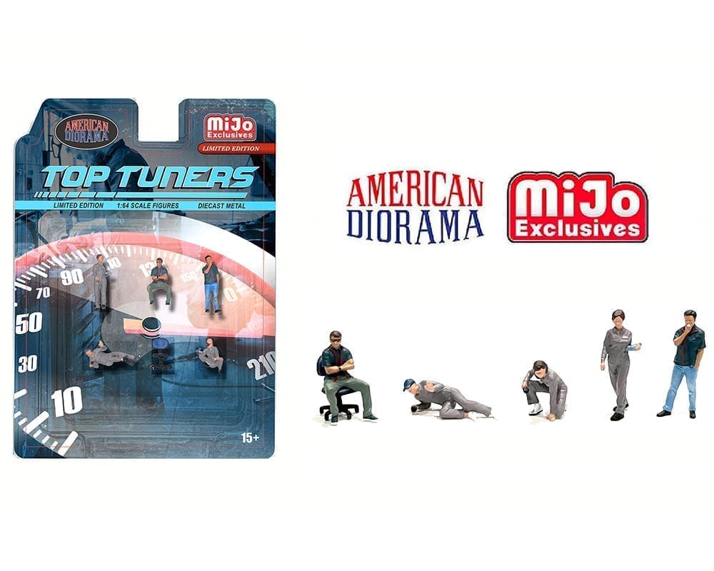 American Diorama 1:64 Figures Top Tuners – Mijo Exclusives