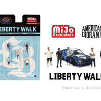 (Preorder) American Diorama 1:64 Figures Liberty Walk Team – Mijo Exclusives