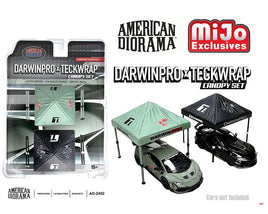 American Diorama 1:64 DarwinPro x Teckwrap Canopy set – MiJo Exclusives – Limited Edition