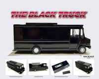 American Diorama 1:64 Food Truck – Black – Limited Edition MiJo Exclusives