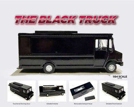 American Diorama 1:64 Food Truck – Black – Limited Edition MiJo Exclusives
