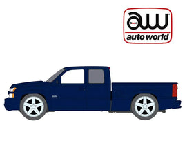 Auto World 1:64 2026 Premium Release 2A – 2003 Chevy Silverado SS – Blue Now Then & Forever Collectibles