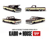 Preorder) Kaido House x Mini GT 1:64 Chevrolet Silverado KAIDO Vintage Spec V1 – Two-Tone Brown Cream