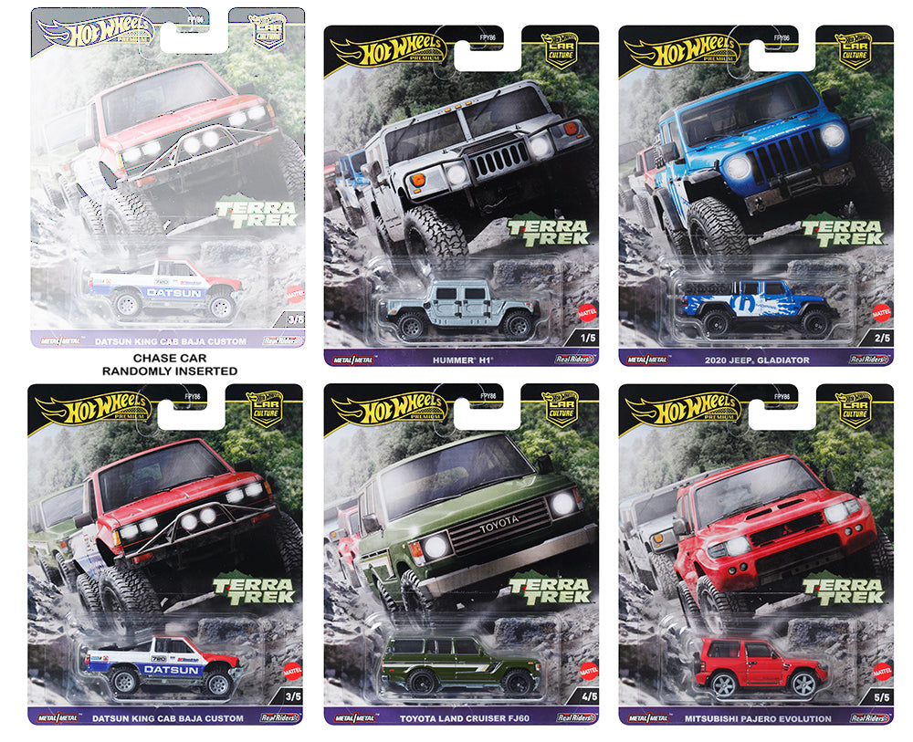 (Preorder) Hot Wheels 1:64 car Culture 2024 C Set of 5 ” TERRA TREK