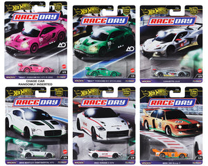 (Preorder) Hot Wheels 1:64 car Culture 2024 D Set of 5  “Race Day