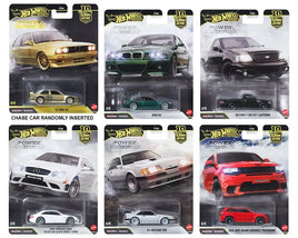 ot Wheels 1:64 Car Culture 10th Anniversary 2026  – Power Trip Set of 5 Now Then & Forever Collectibles