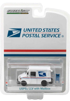 GreenLight - United States Postal Service (USPS) Long-Life Post 1:64 Diecast