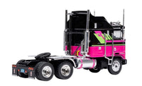 IXO Model 1:64 Scale 1976 Kenworth K100 Aerodyne - Black and Pink
