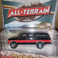 All-Terrain Series 15 - 1990 Chevrolet Suburban - Two-Tone Red and Black  Preorder