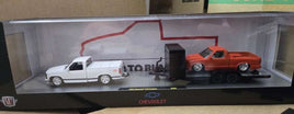 M2 Machines Auto-Haulers 1995 Chevrolet S10 Custom & 1993 Chevrolet C1500 SS454 Sold Out Everywhere.
