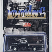 M2 Machines 1:64 1958 Chevrolet Cameo Pickup Truck Lowriders Limited Edition – Black – Mijo Exclusives